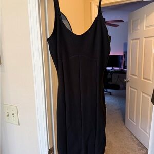 Elegant Black Sleeveless Dress